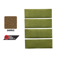 1971 - 1973 Mustang Fastback Fold-Down Seat Carpet (100% Nylon) Saddle