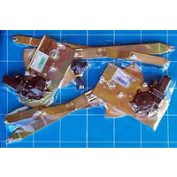 Electric-Life Power Window Regulators 1969 - 1970 Mustang Front Pair - Bolt in Glass