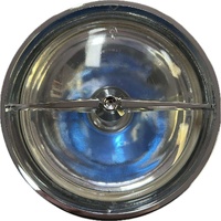 1965 - 1968 Mustang Fog Lamp Semi Sealed - Clear Lens - with 55w Ultra White Bulbs - Pair