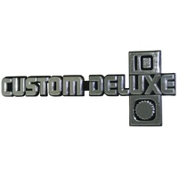 1981 - 1987 Chevy Pickup Fender Emblems - Custom 10 - Pair