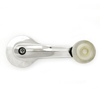 1972-80 Ford Pinto 4.5" Long  Window Handle (Driver Or Passenger Side) Clear Knob