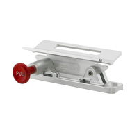 Quick Release Fire Extinguisher Mount - Silver