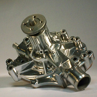 FlowKooler High Performance Water Pump 302c 351c 351m 400 Ford Cleveland POLISHED - Discontinued
