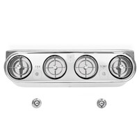 1964-65 Mustang Air Conditioner Bezel Assembly with Vents & Knobs
