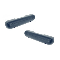 1967 Ford Mustang/Cougar Arm Rest Pad Pair - Blue
