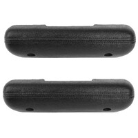 1967 Mustang/Cougar Standard Black Arm Rest Pad - Pair