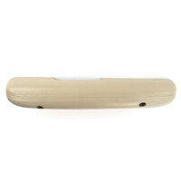 1968 Mustang/Cougar Light Parchment White Standard Arm Rest Pad - Passenger Side