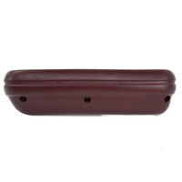 1969-70 Mustang/Cougar Standard Arm Rest Pad - Dark Red Metallic, Driver Side