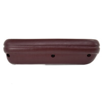 1969-70 Mustang/Cougar Standard Arm Rest Pad - Dark Red Metallic, Passenger Side