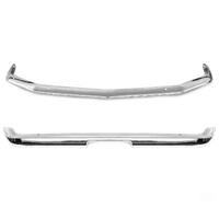 1967-68 Ford Mustang Chrome Bumper - Front & Rear Set