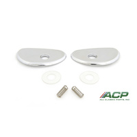 1964-66 Mustang Inside Pony Deluxe Door Handle (Escutcheon) Pair