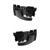 1979-93 Mustang Inside Door Handle (Black Plastic) Pair