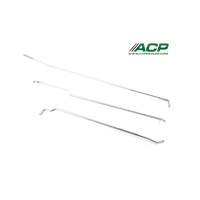 1964-66 Mustang 3pc Door Lock Rod Set - Left