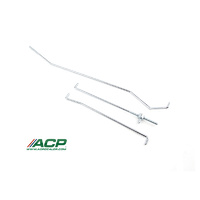 1969-70 Mustang Door Lock Rod Set (3pc Set) Left
