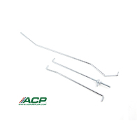 1969-70 Mustang Door Lock Rod Set (3pc Set)