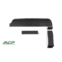 1967-68 Mustang Black Dash Trim Set (Upper/Center/Lower)