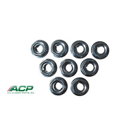 1967-68 Mustang 9pc Dash Trim Nut Kit