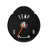 1964-65 Ford Mustang Temperature Gauge For Horizontal Instrument Bezel