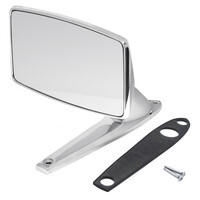 1967-68 Mustang Standard Chrome Outside Mirror - Single (Fits Left or Right)