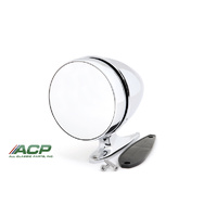 1965-68 Mustang Bullet Convex Outside Door Mirror (Long Base) Left