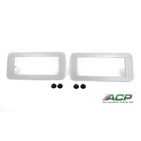 1971-73 Mustang Rear Side Marker Light Bezel Only - Pair