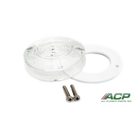 1967-68 Mustang Parking Light Clear Lens Only - Fits RH or LH