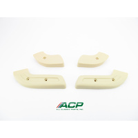 1968-70 Mustang/Cougar 4pc Seat Side Hinge Cover Set