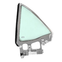 1965-66 Mustang Convertible Quarter Window Assembly - Tinted, Driver Side