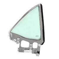 1965-66 Mustang Convertible Quarter Window Assembly - Tinted, Passenger Side