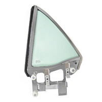 1967-68 Mustang Convertible Quarter Window Assembly - Tinted, Driver Side