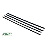 1965-66 Mustang Fastback 4pc Window Felt Weatherstrip Kit