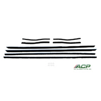 1967-68 Mustang Convertible Window Felt Weatherstrip Kit (8 Pcs)