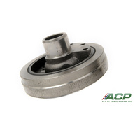 1969 Mustang Crankshaft Damper 302 (USA) 3 Bolt Hub, Lip for Pulley, Casting # C9OE-D1, D2TE-C1A