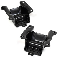 1971-72 Mustang/Cougar V8 Engine Mount Brackets Frame-Side - Pair
