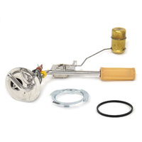 1964-68 Mustang Stainless Steel Fuel Sending Unit with Return Line (3/8" Feed & 1/4" Return)