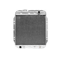 1964-66 Mustang MaxCore Radiator 6 Cylinder, LH Outlet - OE-Style Aluminum 2 Row Performance