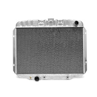 1968-69 Mustang MaxCore Radiator V8 390/428 (70 302/351 AC Only), 24" - OE-Style Aluminum 2 Row 