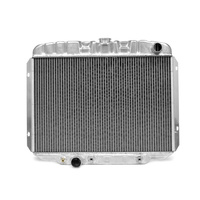 1968-69 Mustang MaxCore Radiator V8 390/428 (70 302/351 AC Only), 24" - OE-Style Aluminum 2 Row