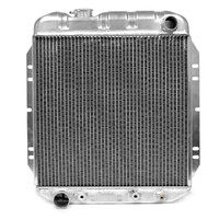 1965-66 Mustang 17"  Maxcore 3-Row Plus Aluminum Radiator 5.0L Conversion