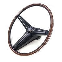 XA XB 1970 - 1973 Falcon Torino Fairlane Steering Wheel - Woodgrain Rim-Blow