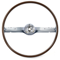 1968 Mustang Deluxe Steering Wheel - Blue