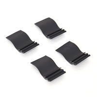 1967-68 Mustang/Cougar 4pc Lower Windshield Moulding Spacer Set