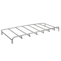 1965-68 Ford Mustang Stainless Steel Luggage Rack for Rear Deck w/Hardware (48.5" Wide)
