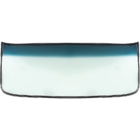 1964 - 1968 Mustang Flush-Mount Front Windshield Glass Kit - Green Tint