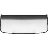1964 - 1968 Mustang Flush-Mount Front Windshield Glass Kit - Grey Tint