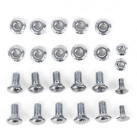 1964-72 Ford F-Truck 24 pc Front & Rear Bumpers Bolt Kit