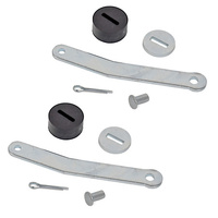 1948-52 Ford Door Hinge Check (Pair)
