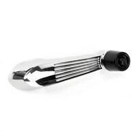 1953-55 Ford F-Truck Door Window Handle w/ Black Knob & Clip (Driver Or Passenger Side)