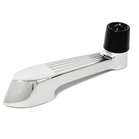 1956 Ford F-Truck Door Window Handle w/ Black Knob (Left or Right)