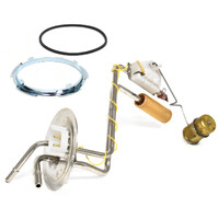 1987-89 F-150 3/8" Stainless Fuel Sending Unit For 19 Gallon Mid Frame Tank Non-EFI 73-10 OHM Range W/ Return